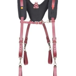Kunys Leather Kuny's 21522 - Fully Adjustable, Padded Yoke Leather Suspenders