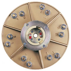 Pearl Abrasives Pearl HEX1712EZCLT - 15" Hexpin® Hexplates With Superclutch And 12 Ez Pad Pins 1 Pearl Abrasives Pearl HEX1712EZCLT - 15" Hexpin® Hexplates With Superclutch And 12 Ez Pad Pins