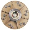 Pearl Abrasives Pearl HEX17CBD3CLT - 17" Hexpin® Hexplates With Superclutch With 12 Hex3Carb