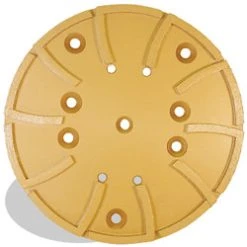 Pearl Abrasives Pearl HEX1GHP20 - 10 X 3/4 Hexpin® Surface Grinding Plate, 4 Holes, 20 Segments