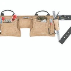 Kunys Leather Kuny's AP527X - 12 Pocket Heavy Duty Work Apron