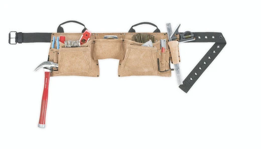 Kunys Leather Kuny's AP527X - 12 Pocket Heavy Duty Work Apron 1 Kunys Leather Kuny's AP527X - 12 Pocket Heavy Duty Work Apron