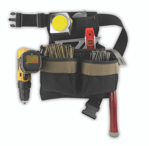 Kunys Leather Kuny's PK1836 5 Pocket Framers Nail & Tool Bag W/Belt Pearl Abrasive Sales